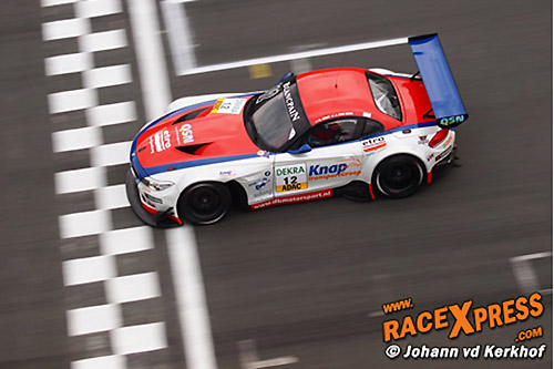 Nederlands DB Motorsport met Jeroen den Boer en Simon Knap gelijk in de top bij ADAC GT